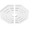 Ekena Millwork Westin Architectural Grade PVC Contemporary Ceiling Medallion, Two Piece, 20"OD x 3"ID x 8"C x 1"P CMP20WN2-03000 - alternate 4